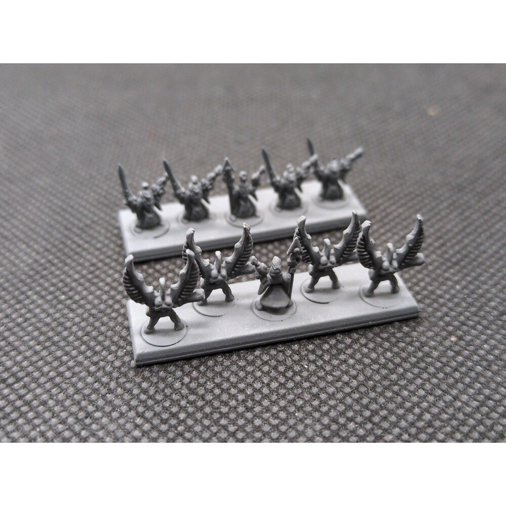 (2) Stands Warhammer Epic 40k Exarch And Leader 6mm
